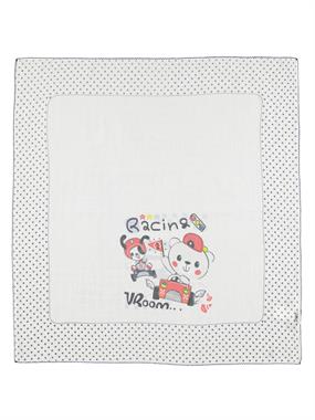 Albimini Bebek Çok Amaçlı Müslin Battaniye 85x85 cm Lacivert Albimini Bebek Çok Amaçlı Müslin Battaniye 85x85 cm Lacivert