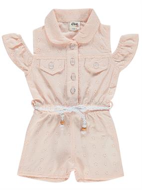Civil Baby Kız Bebek Salopet 6-18 Ay Somon Civil Baby Kız Bebek Salopet 6-18 Ay Somon