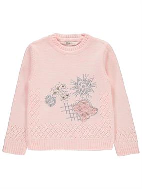 Civil Girls Kız Çocuk Kazak 6-9 Yaş Pembe Civil Girls Kız Çocuk Kazak 6-9 Yaş Pembe