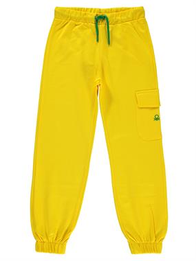 Benetton Kız Çocuk Eşofman Altı 4-13 Yaş Sarı Benetton Kız Çocuk Eşofman Altı 4-13 Yaş Sarı