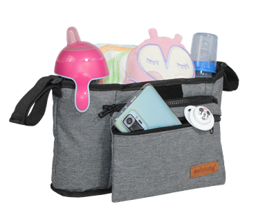 Mollsbaby Bebek Arabası Organizer Çantası Gri Mollsbaby Bebek Arabası Organizer Çantası Gri
