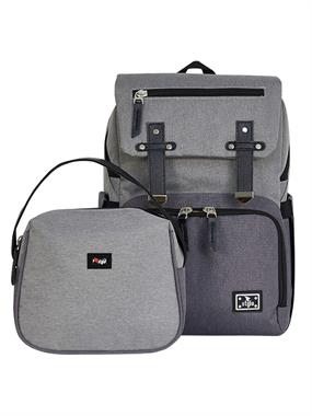 Stylo Working Mothers Bag Bebek Bakım Sırt Çantası Seti Gri Stylo Working Mothers Bag Bebek Bakım Sırt Çantası Seti Gri